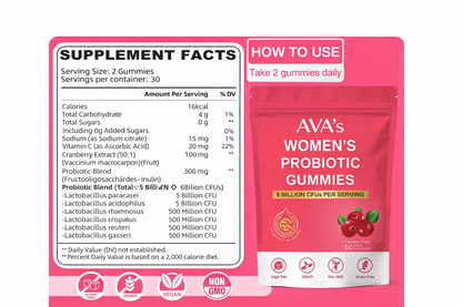 Women's Reproductive Health Support Gummies